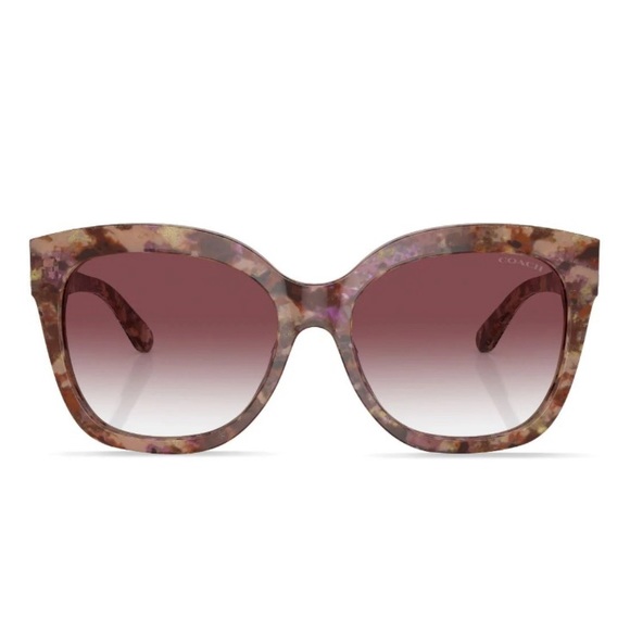 NWT COACH PETAL TORTOISE L1083 SUNGLASSES & CASE - Picture 2 of 15